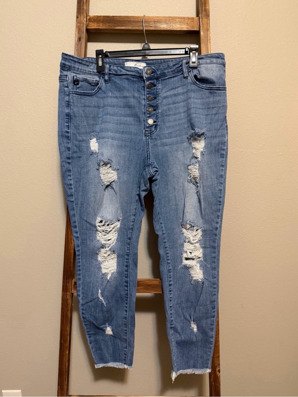 KanCan High-Rise Blue Women's Skinny Jeans x2